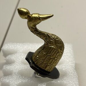 Anthropologie Gold and Black Decorative hook